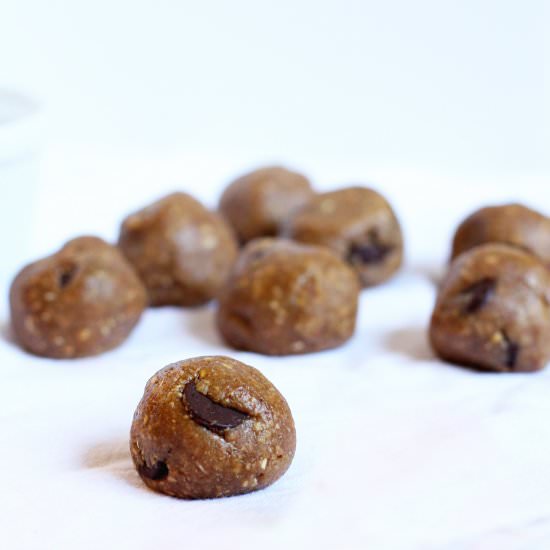 No Bake Chocolate Chip Cookie Dough
