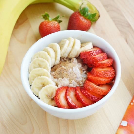 Strawberry Banana Oatmeal