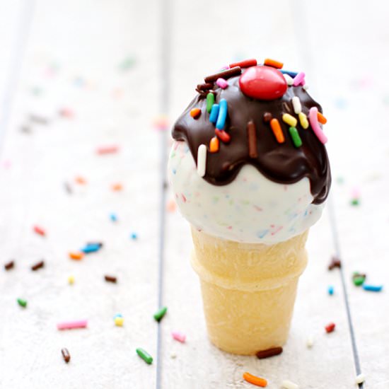 Ice Cream Cone Cake Pops
