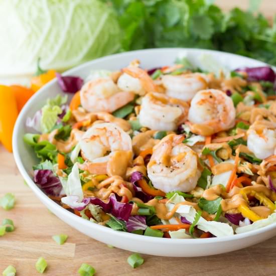 Grilled Shrimp Thai Salad