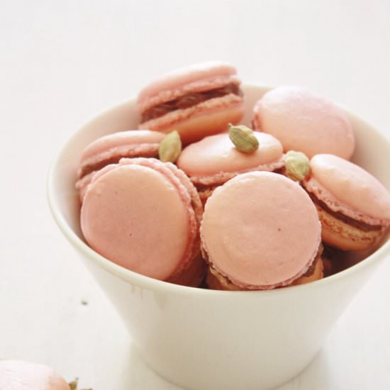 Cardamom Macarons