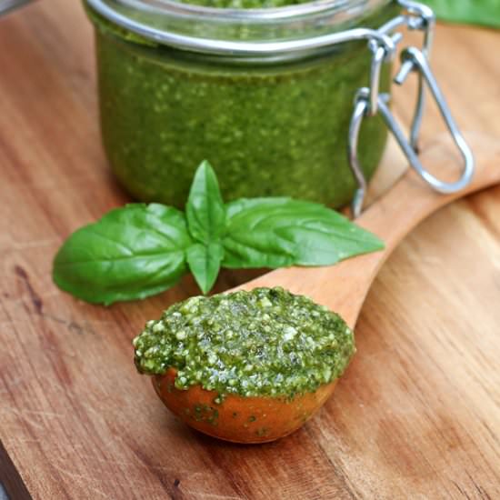 Almond Basil Pesto
