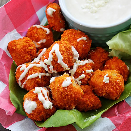 Buffalo Popcorn Chicken