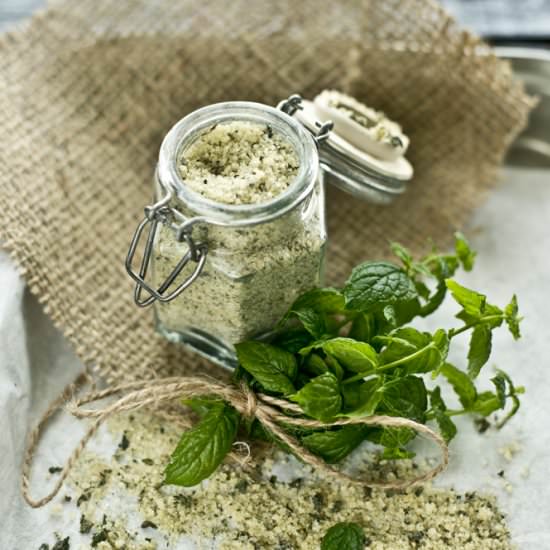 Homemade Mint Sugar