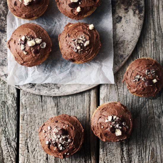 Malted Milkshake Cupcakes