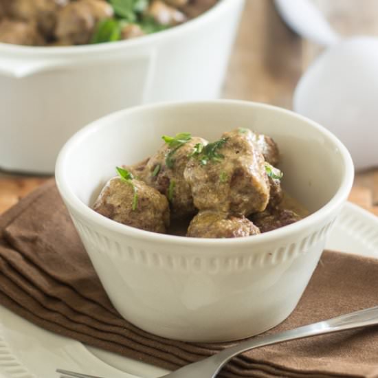 Paleo Swedish Meatballs