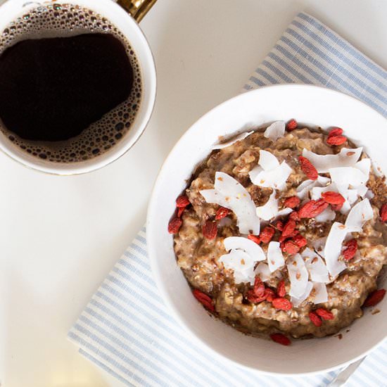 Peanut Butter Superfood Oatmeal