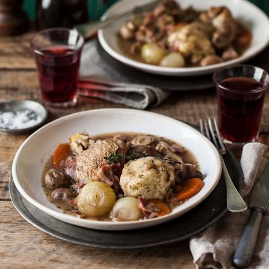 Chicken Casserole with Dumplings