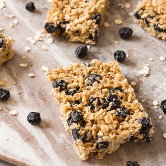 Blueberry Granola Bars