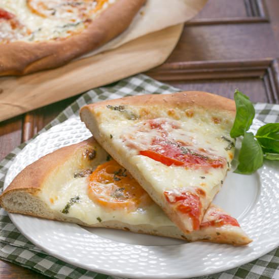 Homemade Pizza Margherita
