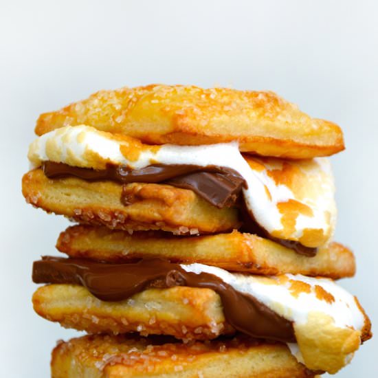 Pie Crust Cookie S’mores