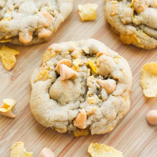 Butterscotch Cornflake Cookies