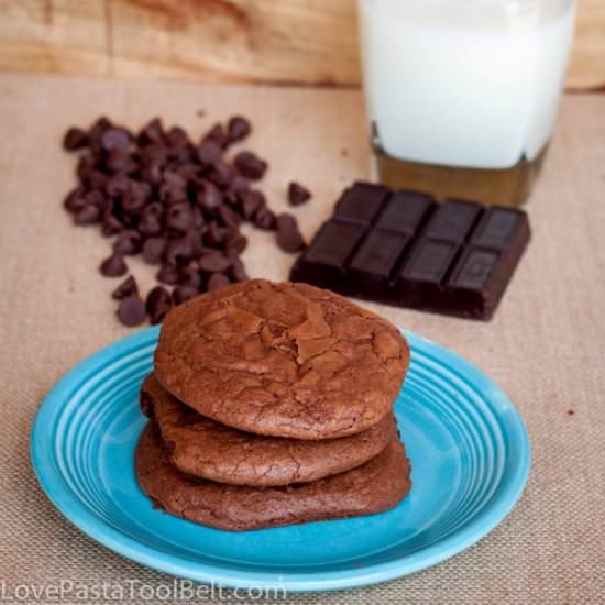 Chewy Brownie Cookies