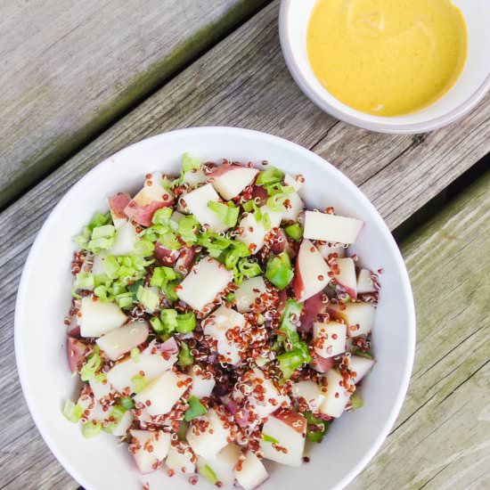 Curry Quinoa Potato Salad