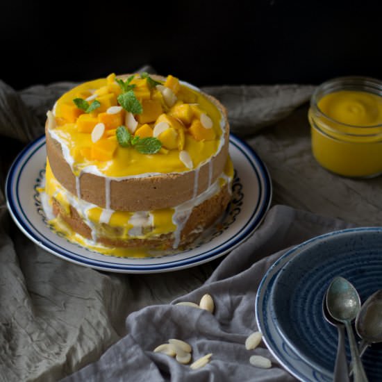 Mango Layer Cake