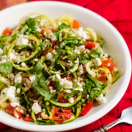 Shaved Zucchini Salad