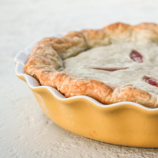 Guava Strawberry Pie