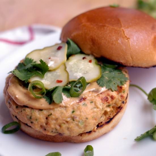 Salmon Burgers