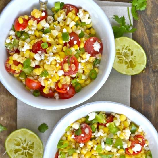 Grilled Sweet Corn Salad