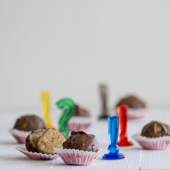 Peanut butter pralines