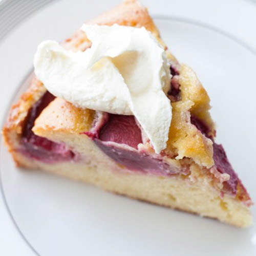 Almond Plum Cake