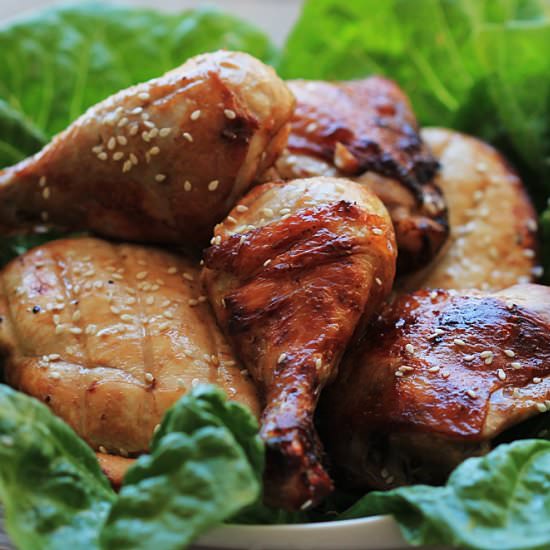 Asian BBQ chicken