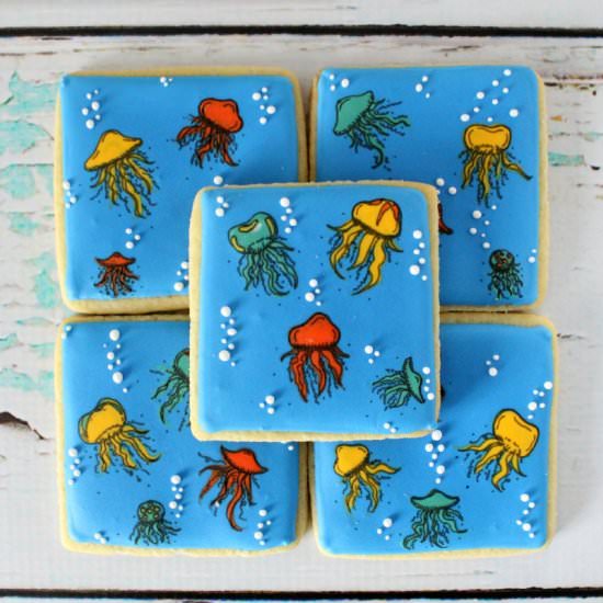 Jellyfish Cookies