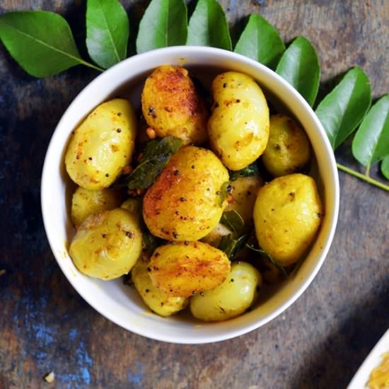 Small potato roast