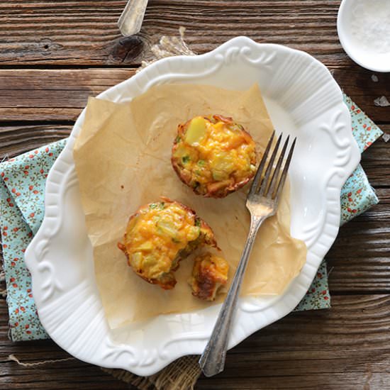 Mini Potato Frittatas