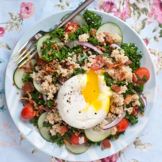 Kale Breakfast Salad