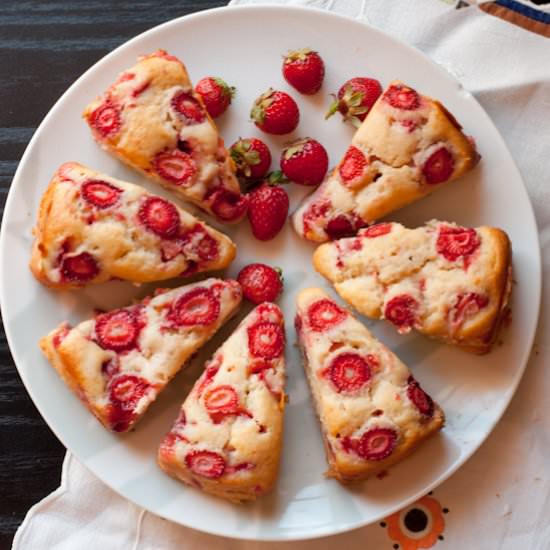Strawberry Breakfast Cake