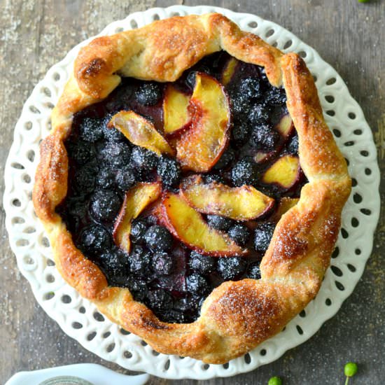 Blueberry & Nectarine Galettes