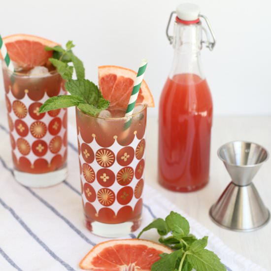 Mint & Pink Grapefruit Greyhounds