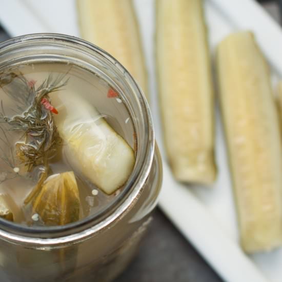 Dill Pickles from Scratch
