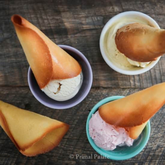 Grain-Free Sugar Cones