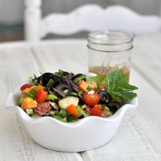Chopped Brussels Sprout Salad