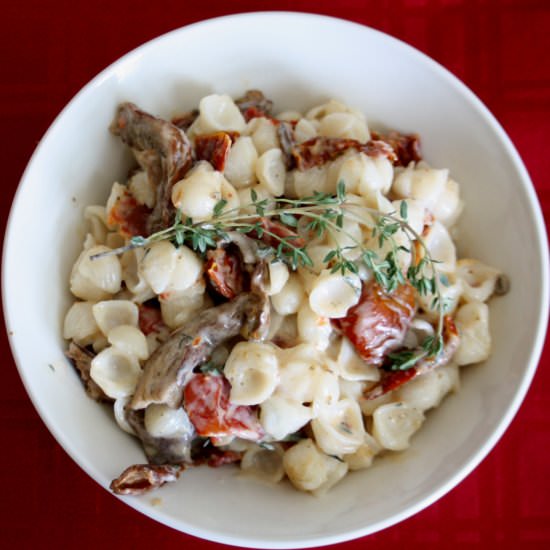 Pasta w/ Tomatoes and Porcini