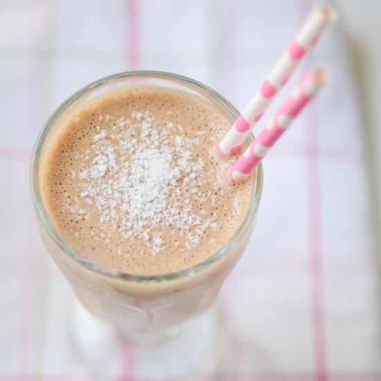Banana & Coconut Coffee Shake