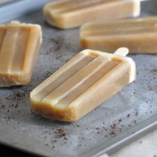 Root Beer Float Pops
