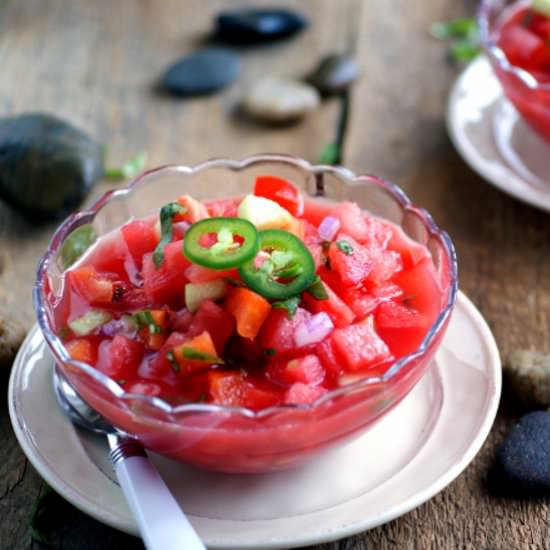 Watermelon Gazpacho