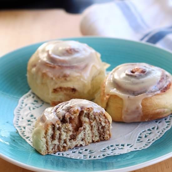 Cinnamon Scrolls with Frosting