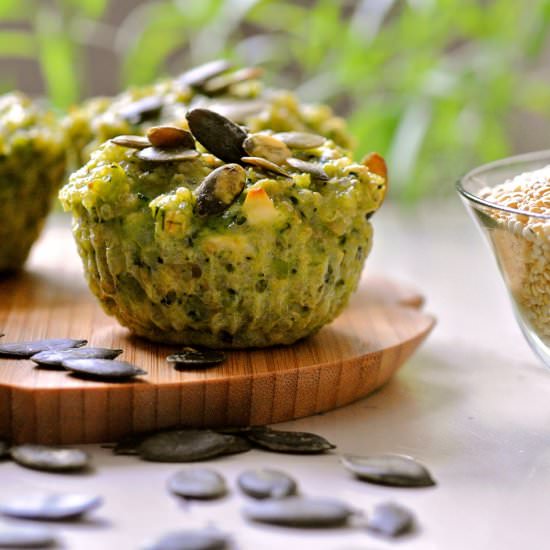 Broccoli Pie with Quinoa
