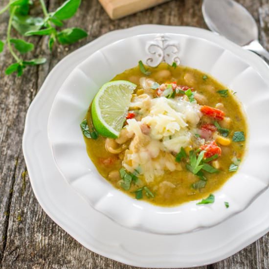 Crockpot White Chicken Chili