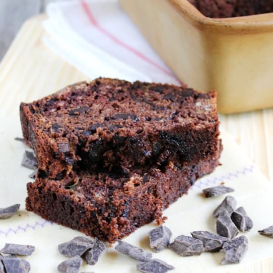 Chocolate Chunk Zucchini Bread