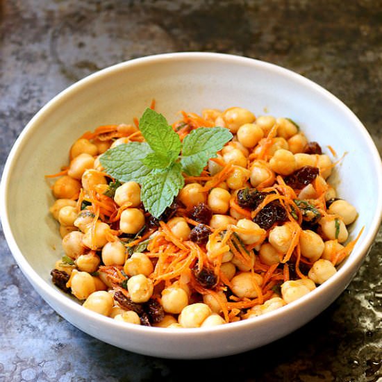 Moroccan Style Chickpea Salad
