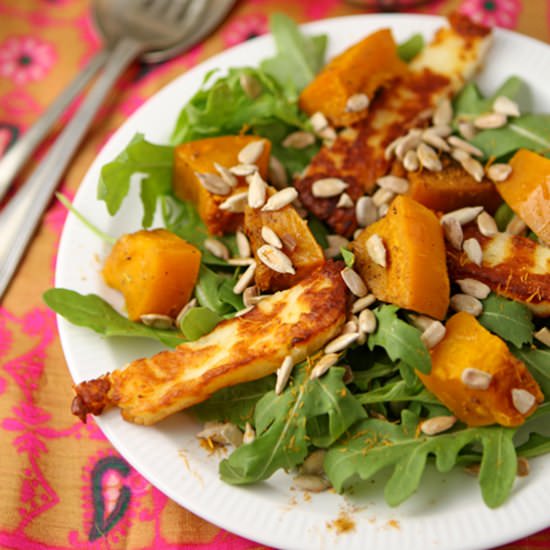 Masala-Roasted Pumpkin Salad