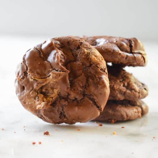 Flourless Brownie Peanut Butter