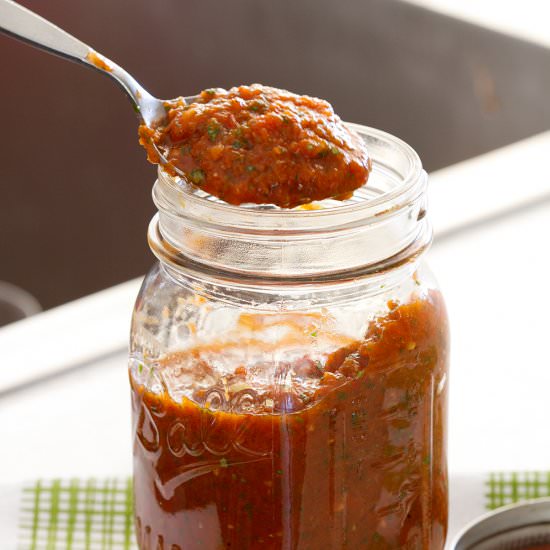 Red Pepper Pizza Sauce