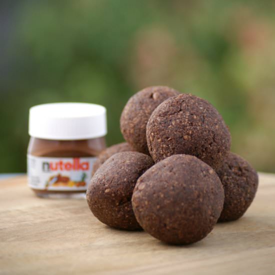 Healthy Nutella Raw Bites