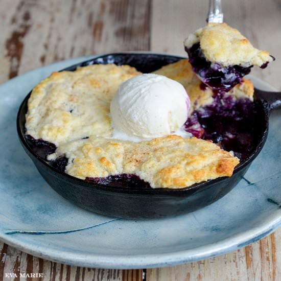 Stephenie’s Blueberry Peach Cobbler
